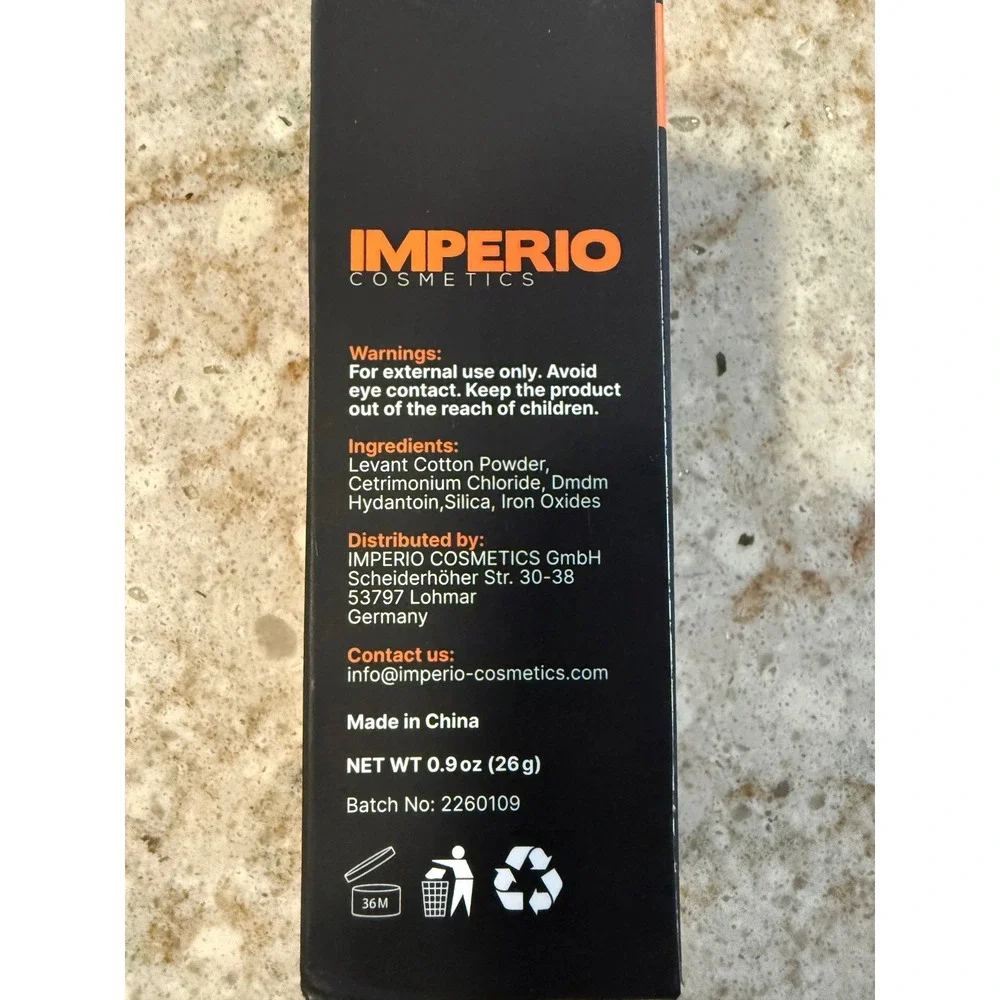 Imperio Hair Building Fibers Dark Brown 0.9 oz 26g Thinning Concealer NEW